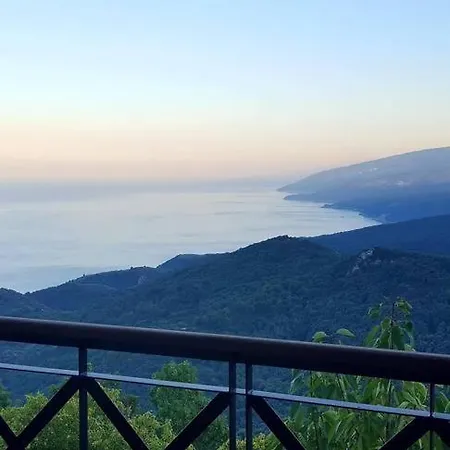 Sklithro In The Heart Of The Forest With Magnificent View Of The Sea Just 10 Minutes From It Villa Agiakampos (Volos)