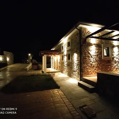 Sklithro In The Heart Of The Forest With Magnificent View Of The Sea Just 10 Minutes From It Villa