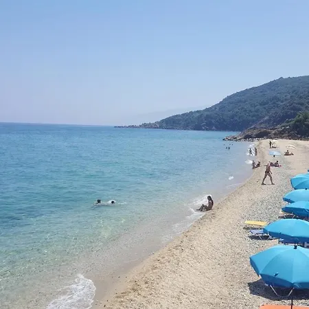Villa Sklithro In The Heart Of The Forest With Magnificent View Of The Sea Just 10 Minutes From It *